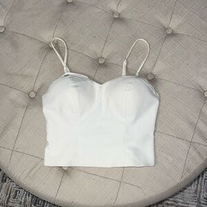 Guess crop corset top